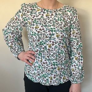 Floral Long Sleeve Blouse